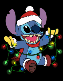 Stitch Christmas GIF - Stitch Christmas Cute GIFs