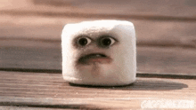 Marshmallow Scream GIF - Marshmallow Scream GIFs