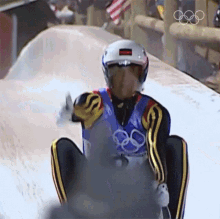 Thumbs Up Luge GIF - Thumbs Up Luge Sylke Otto GIFs