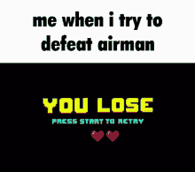 i cannot defeat airman mega man2 airman
