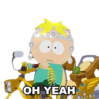 Oh Yeah Butters Stotch Sticker - Oh Yeah Butters Stotch South Park Stickers