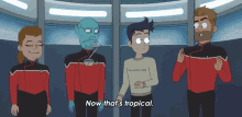 Now Thats Tropical Jack Ransom GIF - Now Thats Tropical Jack Ransom Star Trek Lower Decks GIFs