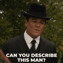 can you describe this man william murdoch murdoch mysteries i want you to describe this man tell me about this man