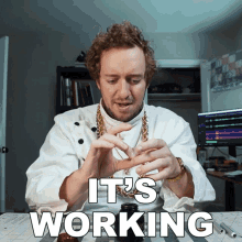 Its Working Peter Deligdisch GIF - Its Working Peter Deligdisch Peter Draws GIFs