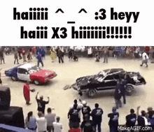 Hi Heyy Car GIF - Hi Heyy Car Jumping GIFs