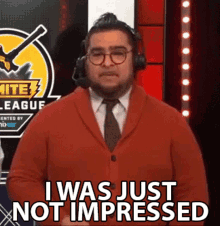 I Was Just Not Impressed Not Satisfied GIF - I Was Just Not Impressed Not Impressed Not Satisfied GIFs