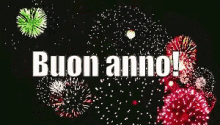buon anno fuochi d artificio auguri anno nuovo happy new year