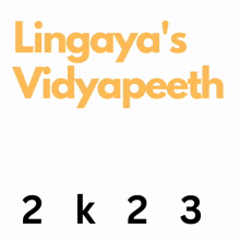 Lingayas Vidyapeeth Zest 2k23 GIF - Lingayas Vidyapeeth Zest 2k23 GIFs