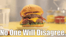 Cheeseburger No One Will Disagree GIF - Cheeseburger No One Will Disagree Nobody Will Disagree GIFs