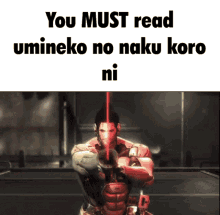 Umineko Umineko No Naku Koro Ni GIF - Umineko Umineko No Naku Koro Ni Metal Gear Rising GIFs