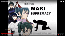 Maki Supremacy Maki Zenin GIF - Maki Supremacy Maki Maki Zenin GIFs