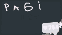 the word uga is on a black background with a pink heart