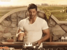 Cooking Hot GIF - Cooking Hot Handsome GIFs