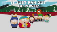 It Just Ran Out Of Power Eric Cartman GIF - It Just Ran Out Of Power Eric Cartman Butters Stotch GIFs