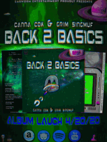 earworm back2basics earwom entertainment psychedelic hip hop