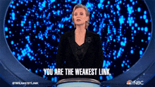 You Are The Weakest Link Jane Lynch GIF