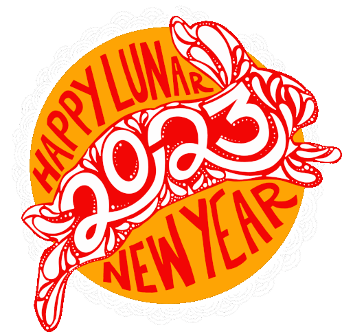 2023 New Year Sticker - 2023 New Year Chinese - Discover & Share GIFs