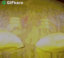 pouring water gifkaro festival navratri
