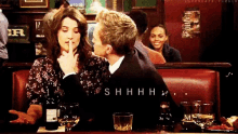 Himym How I Met Your Mother GIF - Himym How I Met Your Mother Shhh GIFs