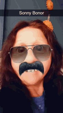 Sonny Bonor Mustache GIF - Sonny Bonor Mustache Shades On GIFs