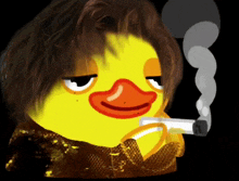 Stan Twitter Taehyung Memes GIF - Stan Twitter Taehyung Memes Taehyung Smoking Duck GIFs