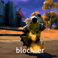Blockser Block Serth GIF - Blockser Block Serth Fortnite GIFs