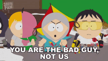 You Are The Bad Guy Not Us Toolshed GIF - You Are The Bad Guy Not Us Toolshed Stan Marsh GIFs