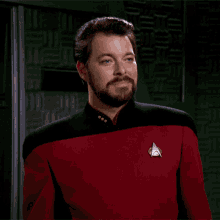 Bow William T Riker GIF - Bow William T Riker Star Trek GIFs