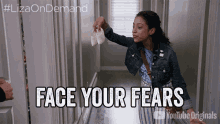 Face Your Fears You Can Do It GIF - Face Your Fears You Can Do It Face It GIFs