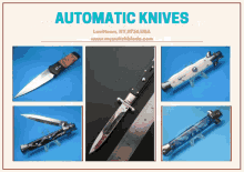Switchblade Knives GIF