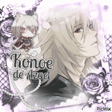 a picture of a person with the name konce de azael