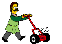 Ned Flanders Sticker - Ned Flanders Stickers