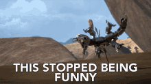 This Stopped Being Funny Skrap It GIF - This Stopped Being Funny Skrap It Dinotrux GIFs