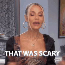 That Was Scary Real Housewives Of Beverly Hills GIF