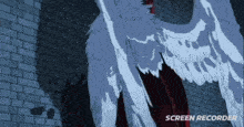 a screen recorder is displayed in the corner of a video