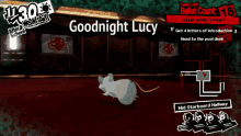 Goodnight Lucy Persona Mice GIF - Goodnight Lucy Persona Mice Persona5 GIFs