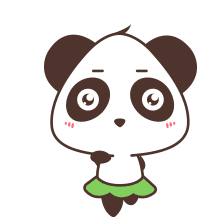 Dancing Panda Sticker
