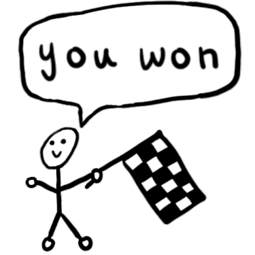 You Won Youwin Sticker - You Won Youwin Winner Winner Stickers