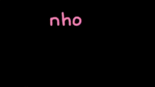 a black background with the words nho khanh duong written in pink