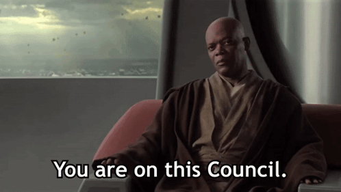 Star Wars Mace Windu GIF - Star Wars Mace windu You are on this 