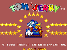 Tom And Jerry Sega Master System GIF - Tom And Jerry Sega Master System Title Screen GIFs