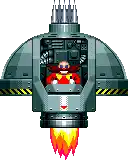 sonic the hedgehog is flying through the air in a rocket in a video game .