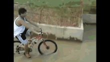 Bicycle Flood GIF - Bicycle Flood Fail GIFs