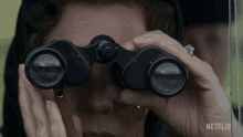 Looking From Binoculars Queen Elizabeth Ii GIF