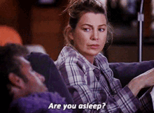 Greys Anatomy Meredith Grey GIF - Greys Anatomy Meredith Grey Are You Asleep GIFs