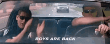 Boys Are Back GIF - Boys Are Back Boys Are Back In Town Jonah Hill GIFs