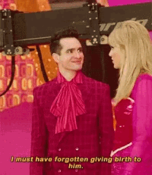 brendon urie me taylor swift forgotten giving birth to him