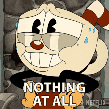 Nothing At All Cuphead GIF - Nothing At All Cuphead The Cuphead Show GIFs