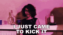 I Just Came To Kick It Alessia Cara GIF - I Just Came To Kick It Alessia Cara Here GIFs