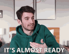 Its Almost Ready Joey Kidney GIF - Its Almost Ready Joey Kidney Its Almost Done GIFs